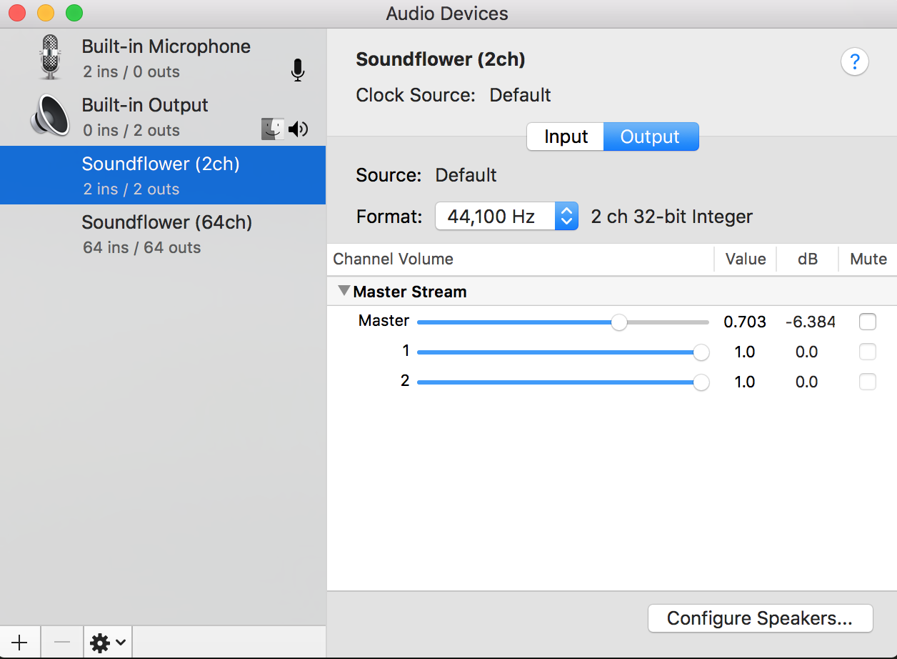 soundflower for mac os sierra