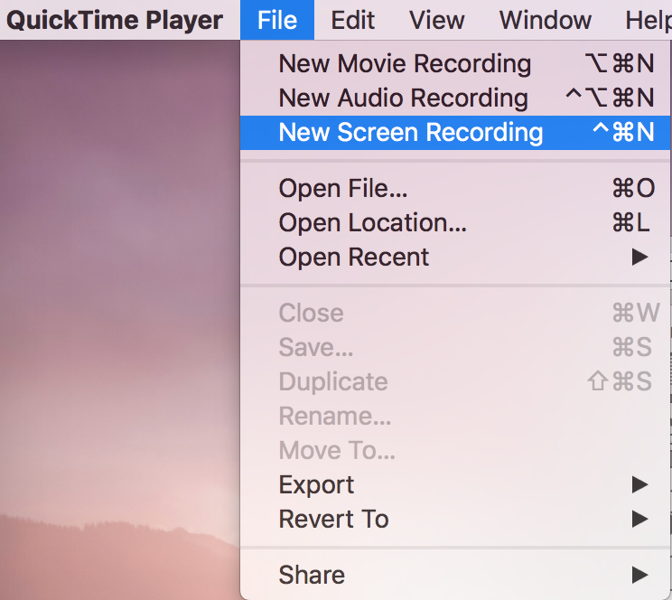 screen record macbook with audio